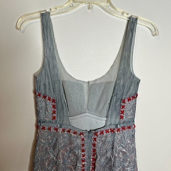 BCBG Max Azria Collection Y2K vintage embroidered embellished dress - Picture 3 of 10